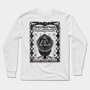 Cover for a Theosophy tract Long Sleeve T-Shirt